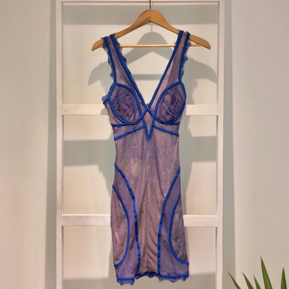 Sexy Lace Bodycon Dress - Picture 1 of 5